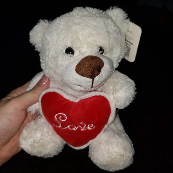 Lot of 4 Valentine's Day stuffed animal plushes - Picture 8 of 11